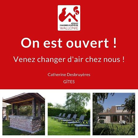 Au Detour Du Trieu Villa Estaimbourg Exteriör bild
